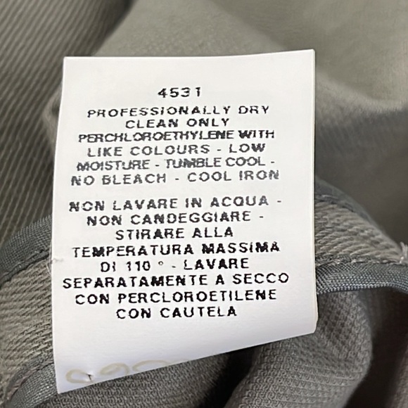 Moschino Cheap and Chic sage green huge buttons open jacket 6